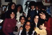 Group of women at social event, c.1983