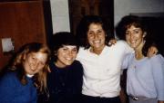 Four friends pose for a picture, c.1983