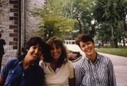 Three students, c.1984