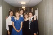 Students in formal attire, c.1984
