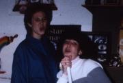 Silly pair sings, c.1986