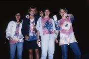 Students in tie-dye shirts, c.1987