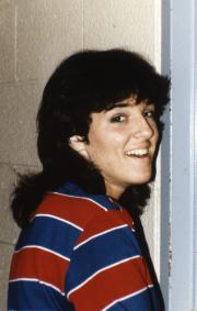 Student smiles, c.1987