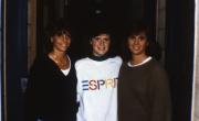 Three students, c.1987