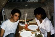 Dinner date, c.1989