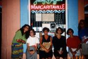 Students eat at Margaritaville, c.1991