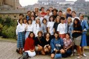 Dickinson students on study abroad program, c.1991