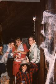 Halloween party, c.1992