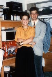 Happy couple, c.1993