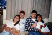 Four students on a couch, c.1993