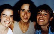 Three girls smile, c.1995