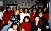 Students at a holiday party, c.1995