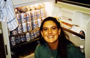 Student with a full refrigerator, c.1995
