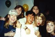 Students at a party, c.1996