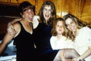 Four students laugh, 1996