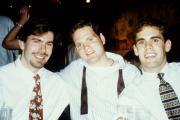 Friends relax at a formal, c.1996