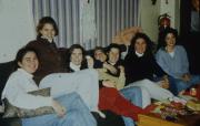 Group of students on a couch, c.1996