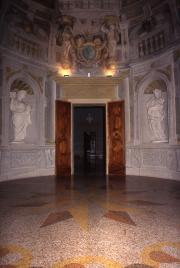 Interior of a palace in Bologna, 1996