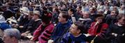 Faculty at Commencement, 1999