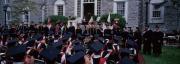 Students at Commencement, 1999