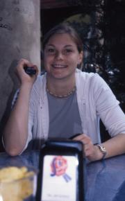 Ellen Laird in Bologna, 2001
