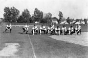 Practicing the Line-Up, 1936