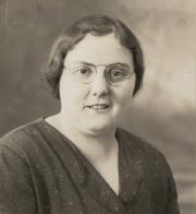 Gladys Anna Horning, 1933