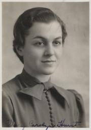 Carolyn Mary Hurst, 1937