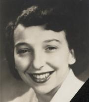Martha Lee Weis, 1953