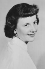 Margaret Sheldrake McLaughlin, 1954