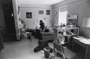 Dorm room in Kisner-Woodward Hall, c.1980