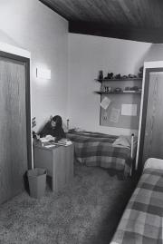Dorm room in McKenney Hall, 1973