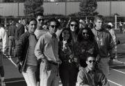 Students at Homecoming, 1992