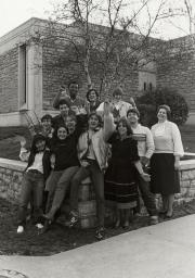 International students, c.1985