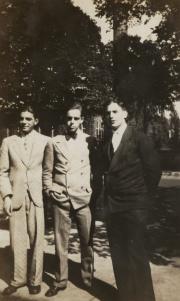 Three students, 1927 