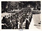 Faculty procession at Commencement, 1934