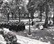 Students at Commencement, 1954