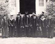 Honorary Degree recipients at Founders Day Convocation, 1949