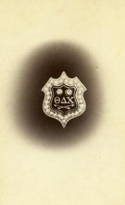 Theta Delta Chi fraternity pin, 1872