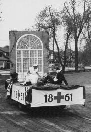 Civil War Float in the 175th Anniversary Parade, 1948