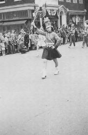 Majorette in the 175th Anniversary Parade, 1948