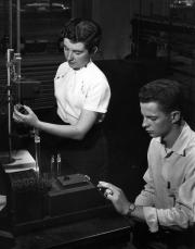 Lab partners, c.1950