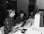 Computer science lab, c.1980