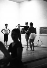 Dance class, 1975