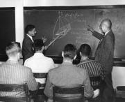 Mathematics class, c.1955