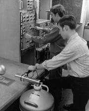 Physics laboratory equipment, c.1970