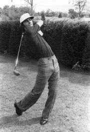 Jason Nader swings, c.1980
