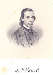 Ambrose J. Faust, 1859