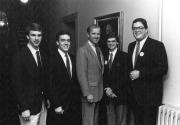 College Democrats with Joe Biden, 1989