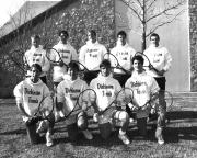 Men's Tennis Team, 1986